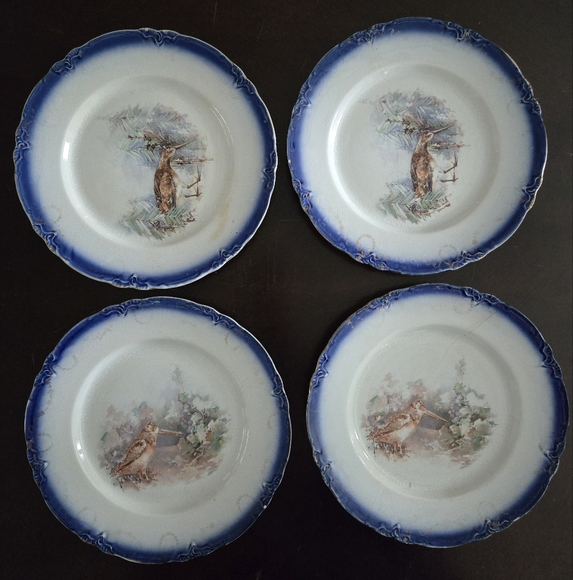 4 Antique Imperial China Plates - Picture 1 of 14